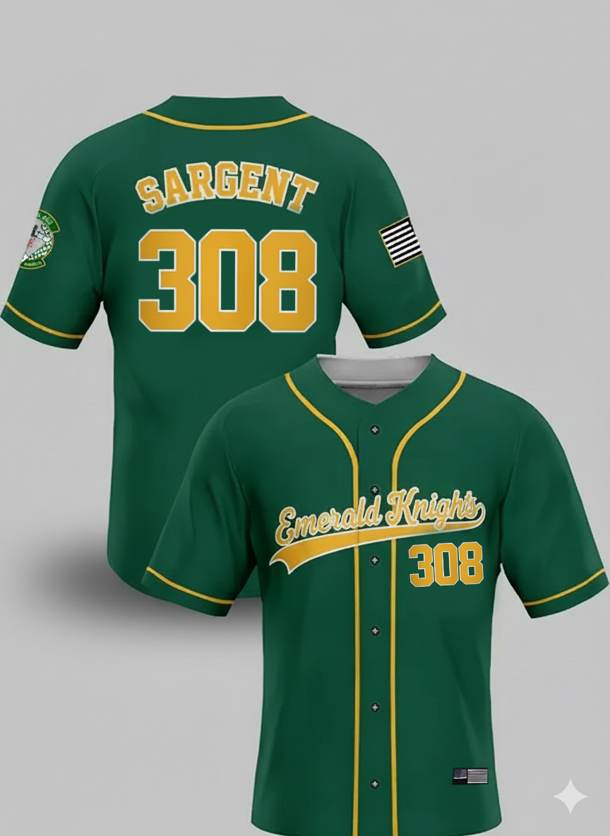 Custom 308th Jersey
